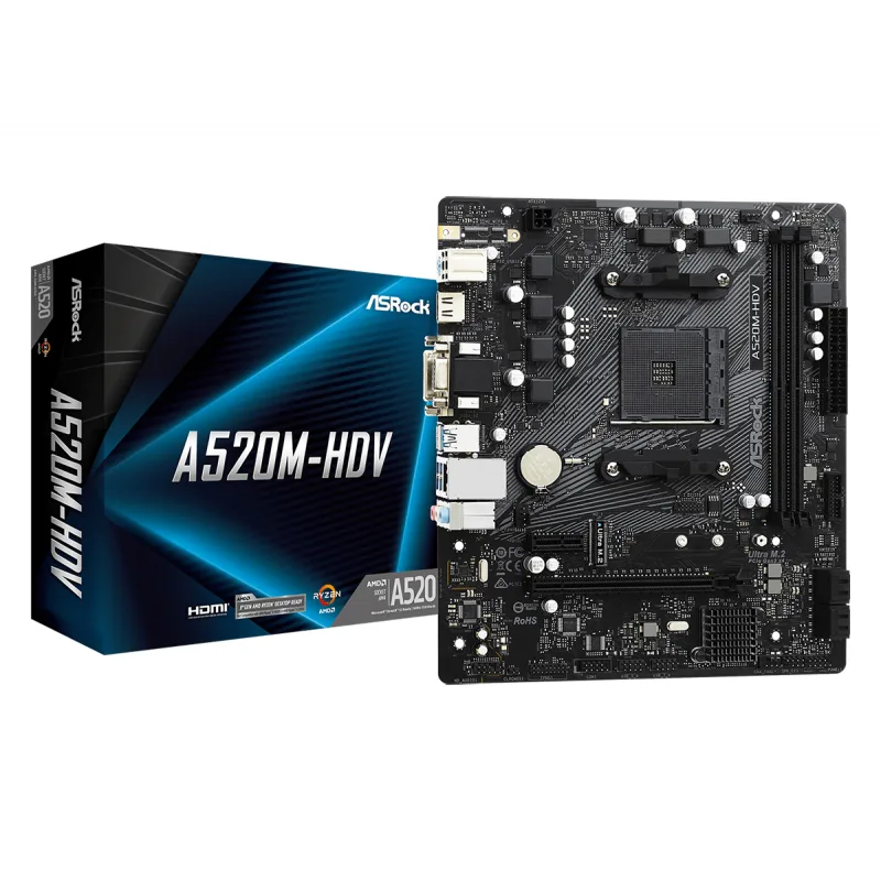 Mother Asrock (am4) A520m-hdv — foto 5