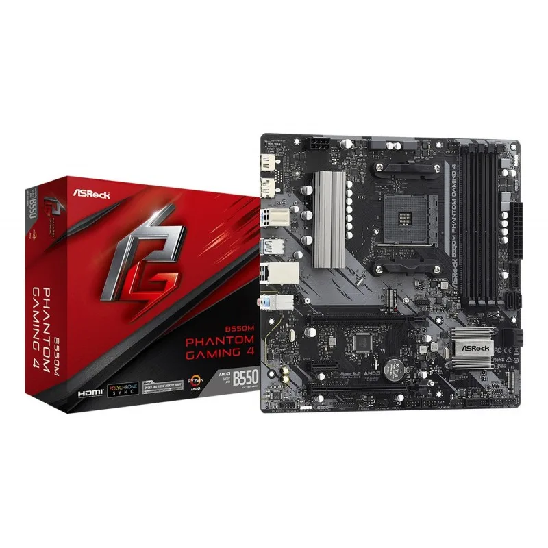 Mother Asrock (am4) B550m Phantom Gaming 4 — foto 5
