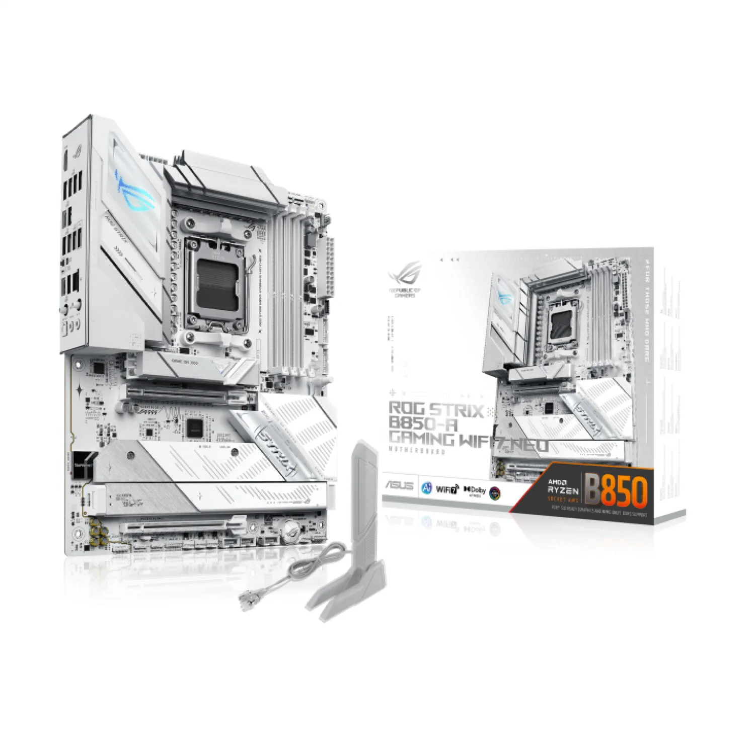 Mother Asus (am5) Rog Strix B850-a Gaming Wifi 7 Neo — foto 6