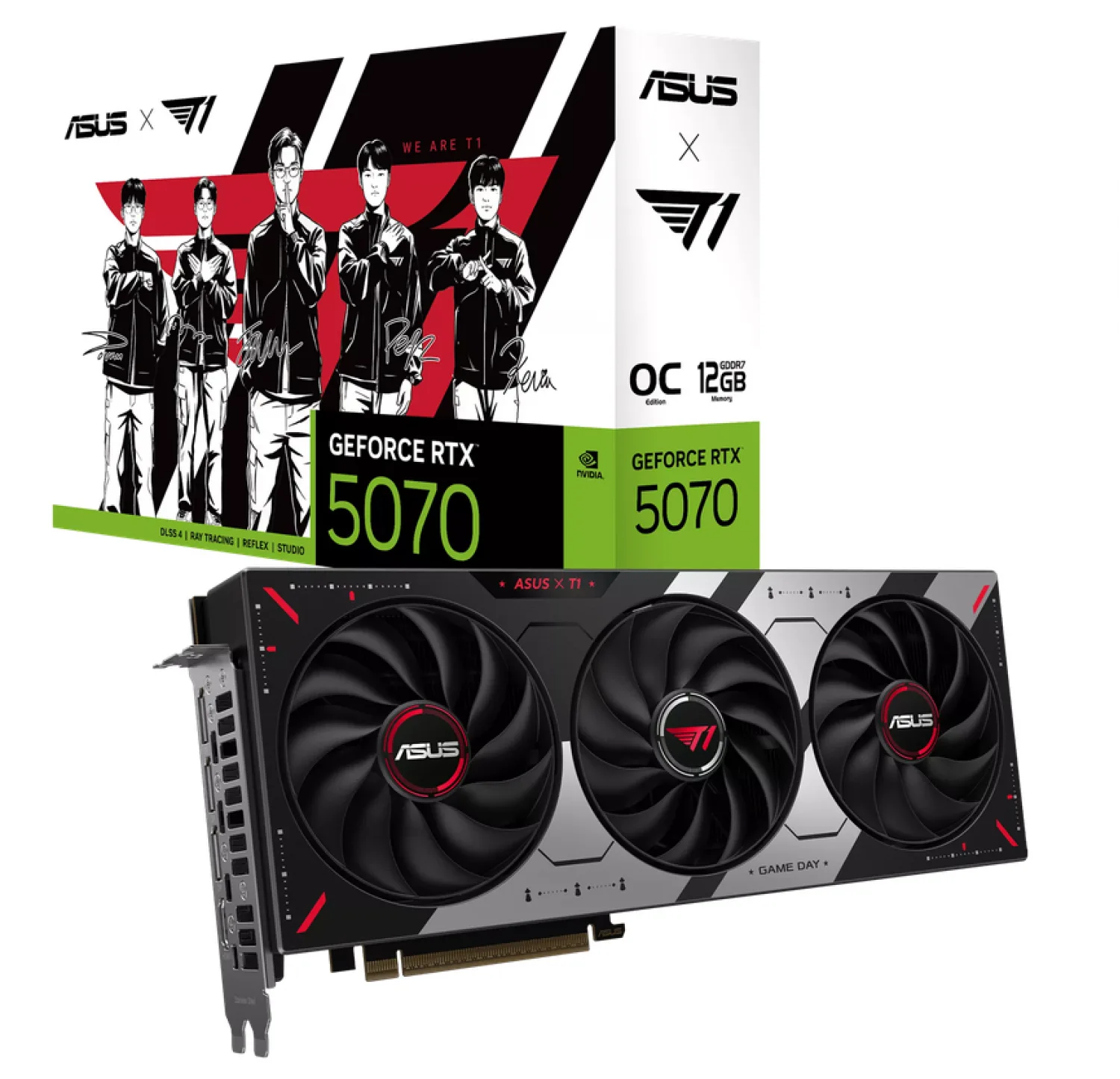 Placa De Video Asus T1 Rtx 5070 12gb Gaming — foto 1