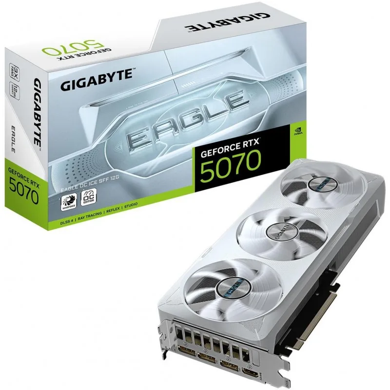Placa De Video Gigabyte Rtx 5070 Eagle Oc Ice 12gb (white) — foto 7