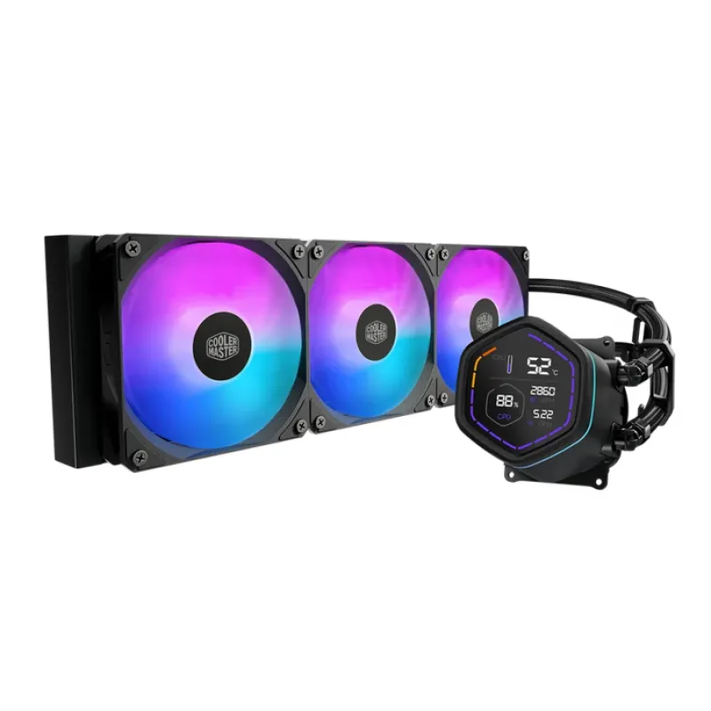 Water Cooler Master Masterliquid Core Nex Digital 360 Black Argb