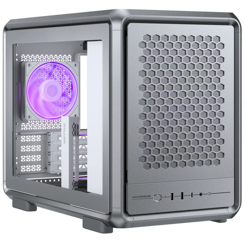 Gabinete Cooler Master 400 Master Frame Mesh Silver — foto 5