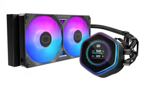 WATER COOLER MASTER MASTERLIQUID 240 ATMOS II LCD ARGB