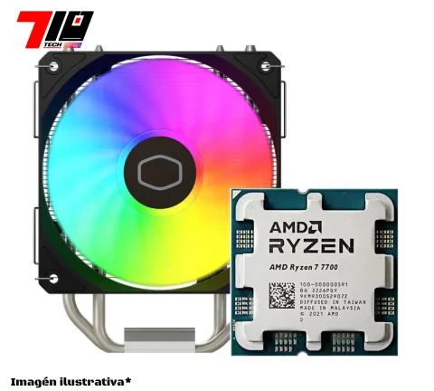 Ryzen 7 7700 Am5 Oem + Hyper 212 Spectrum V3 Rgb