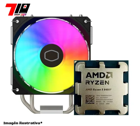 Ryzen 5 8400F Am5 Oem + Hyper 212 Spectrum V3 Rgb