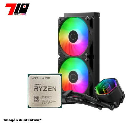 Ryzen 7 5700X Am4 Oem + MasterLiquid 240 Core II Argb