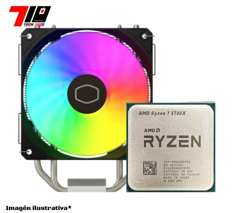 Ryzen 7 5700X Am4 Oem + Hyper 212 Spectrum V3 Rgb