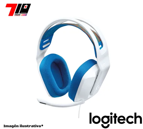 Auricular Logitech G335 Blanco