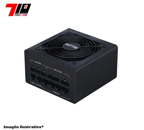 Fuente Raptor Volt 1000w 80 Plus Gold Full Modular Pcie 5.1