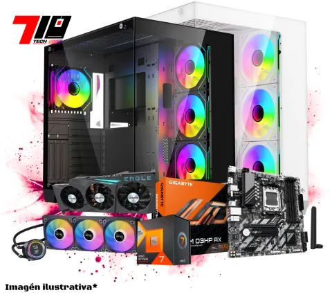 Pc Gamer Ryzen 7 7800x3d + Rtx 3080Ti 12gb AM5