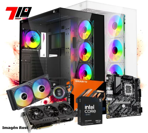 Pc Gamer Core Ultra 5 250KF Plus + Rtx 3080 10gb 1851